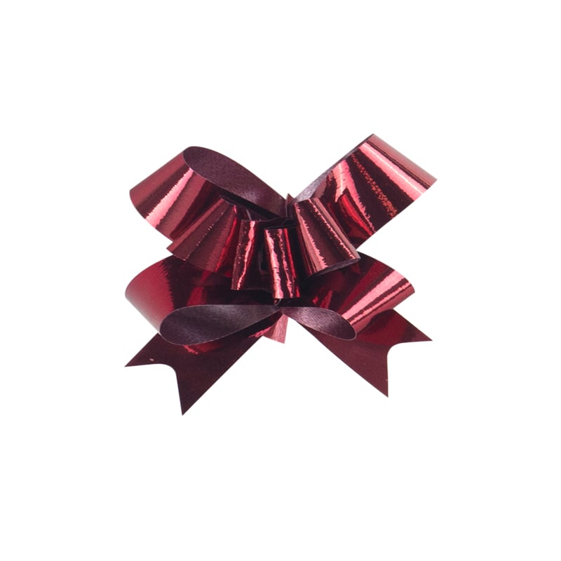 Træksløjfer metallic Bordeaux - 3