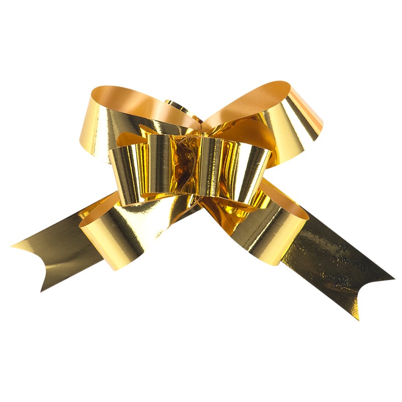Træksløjfer metallic guld - 5
