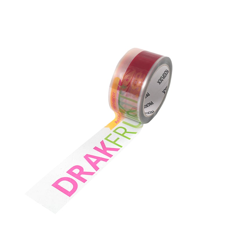 Pakketape PP Acrylic - hvid, brun og transparent tape - 1