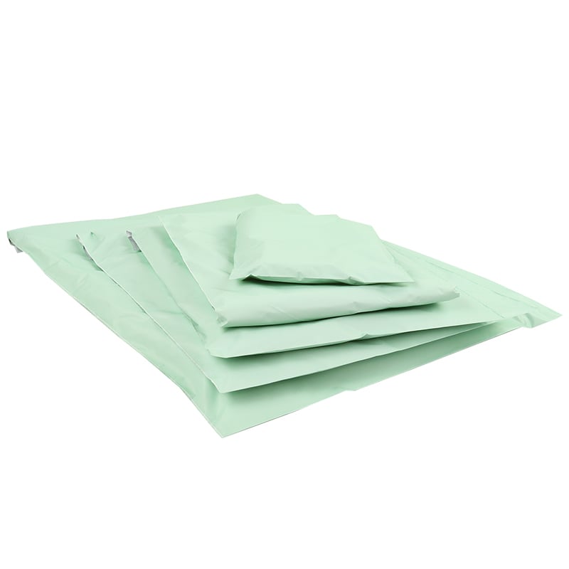 Grøn e-handelspose/postpose "Fresh Green" - 2