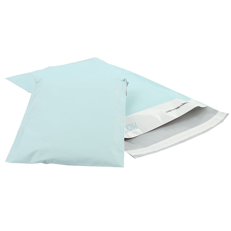 Blå e-handelspose/postpose "Miami Blue" - 1