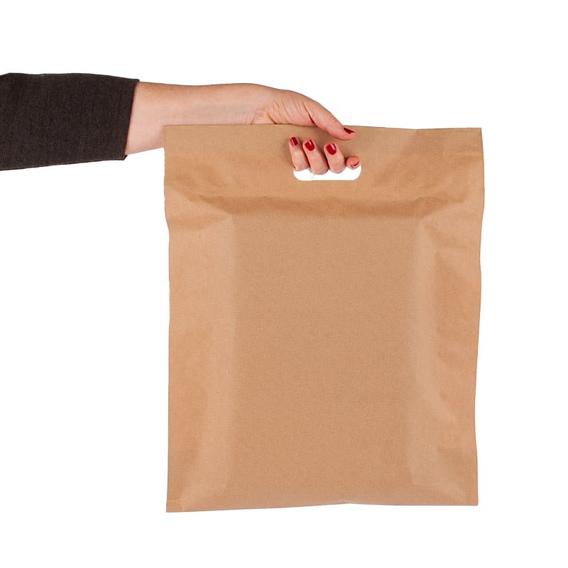 E-handelsposer i papir med håndtag - 1