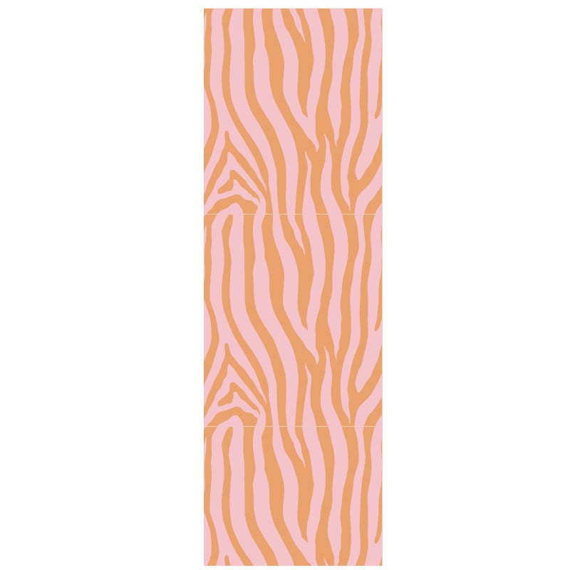Lukkeetiket Zebra - 3