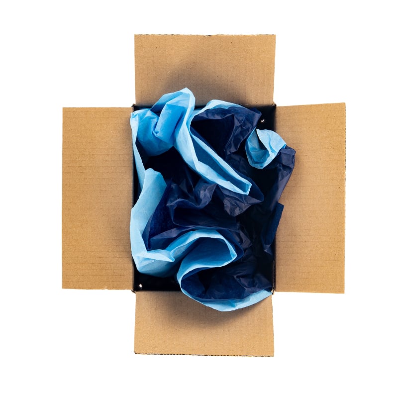 Farvet pakkepapir i flotte farver - 3