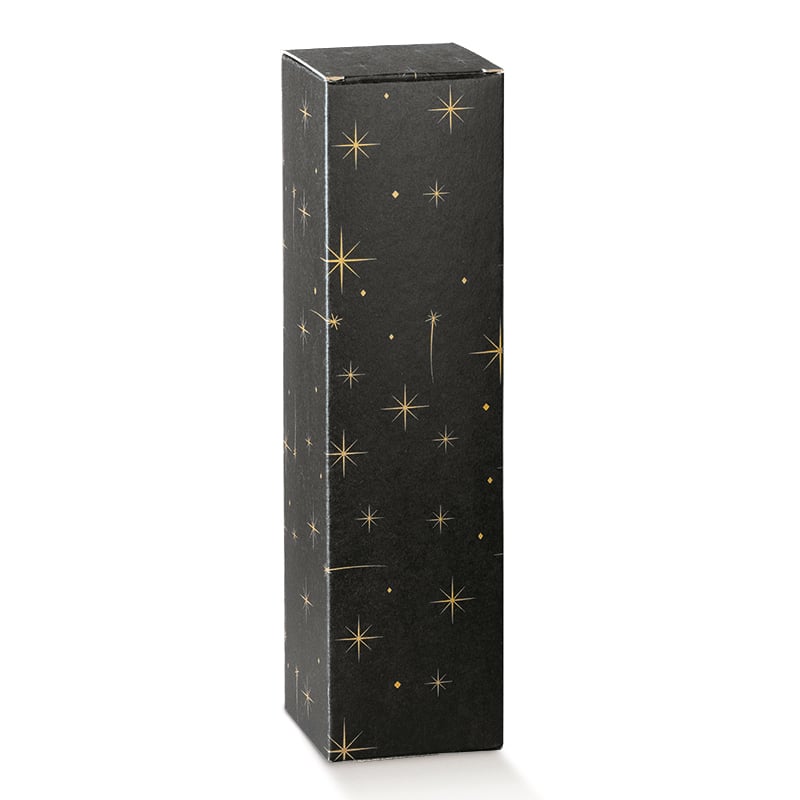Flaskeæske Constellation sort, stående