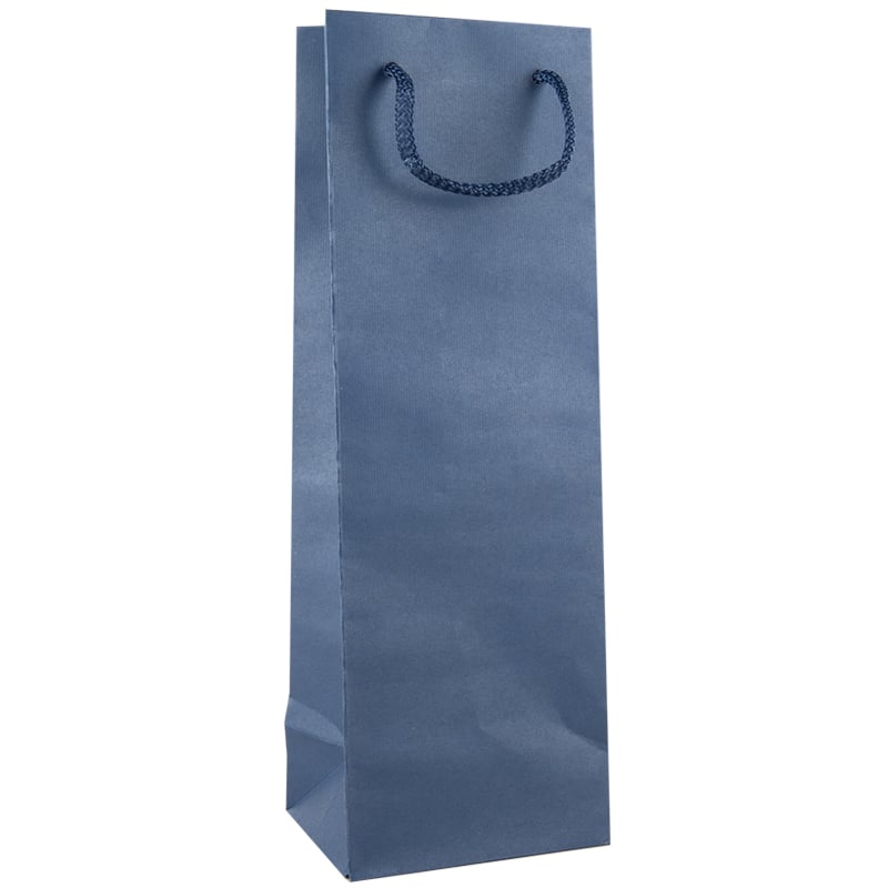 Flaskepose Barolo denimblå - 1