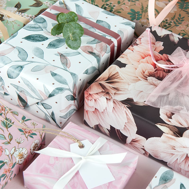 Gavepapir Pink Marble - 3