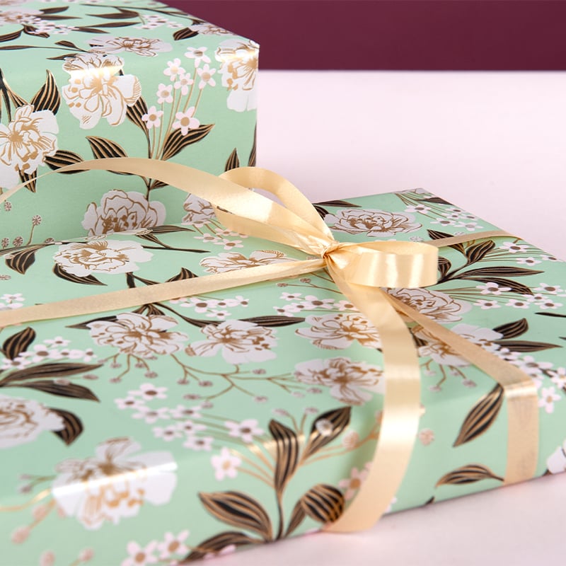 Gavepapir Amour green - 3