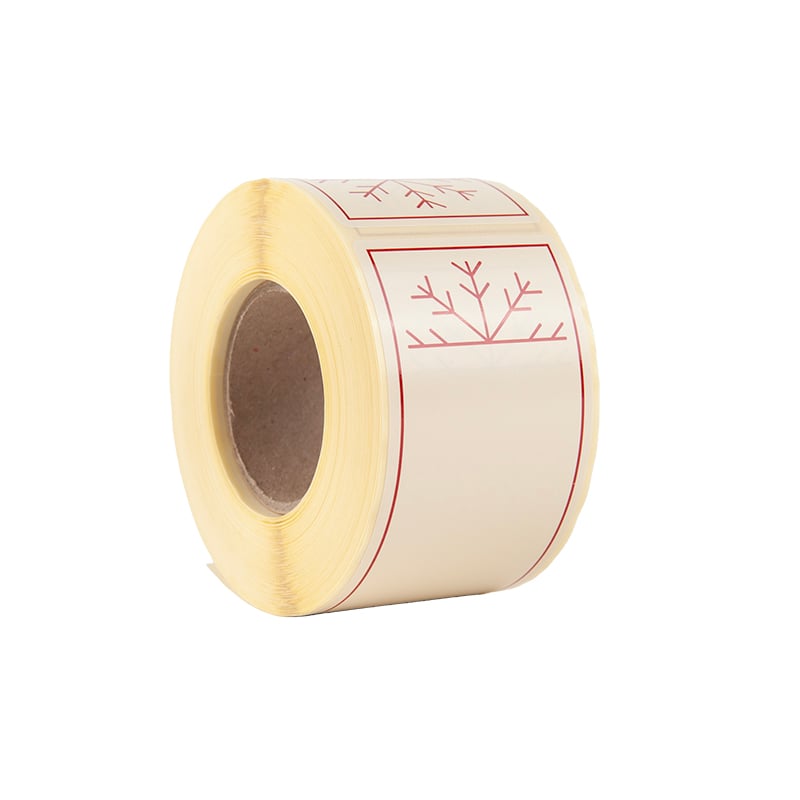 Lukkeetiket Vinterfnug - 2