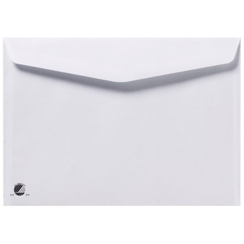 Hvid fugthæftende kuvert - 1