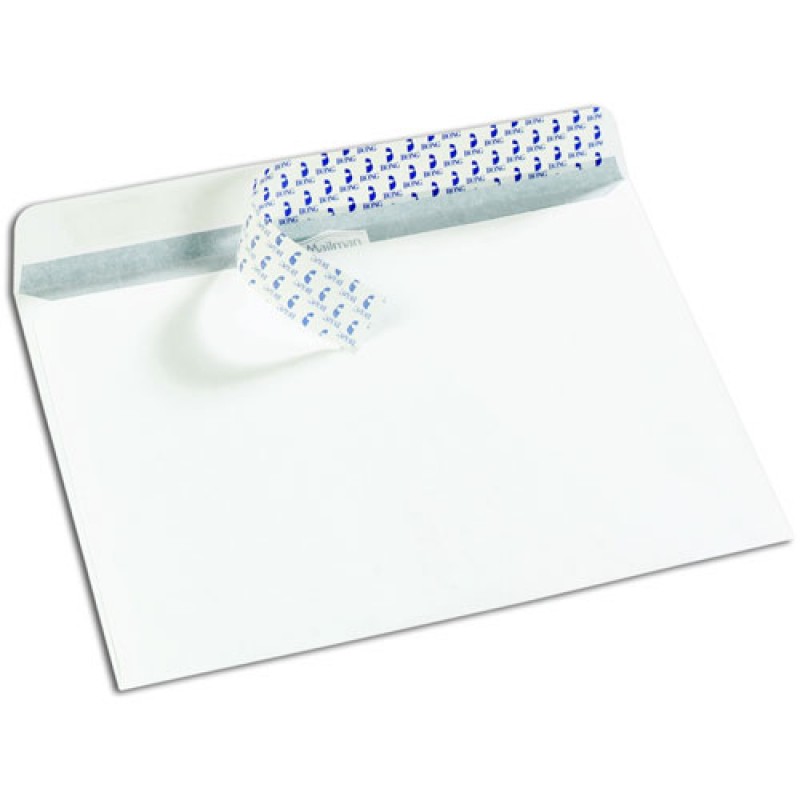 Hvid kuvert Peal & Seal - 1