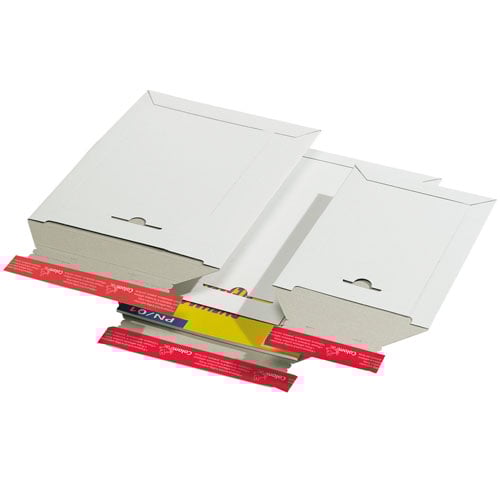 Hvid karton kuvert - 1