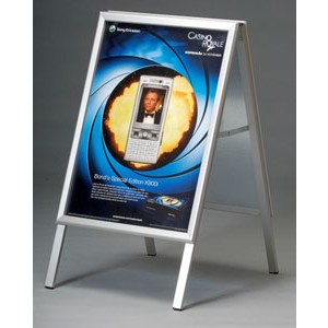 Gadeskilt a-stativ - 2