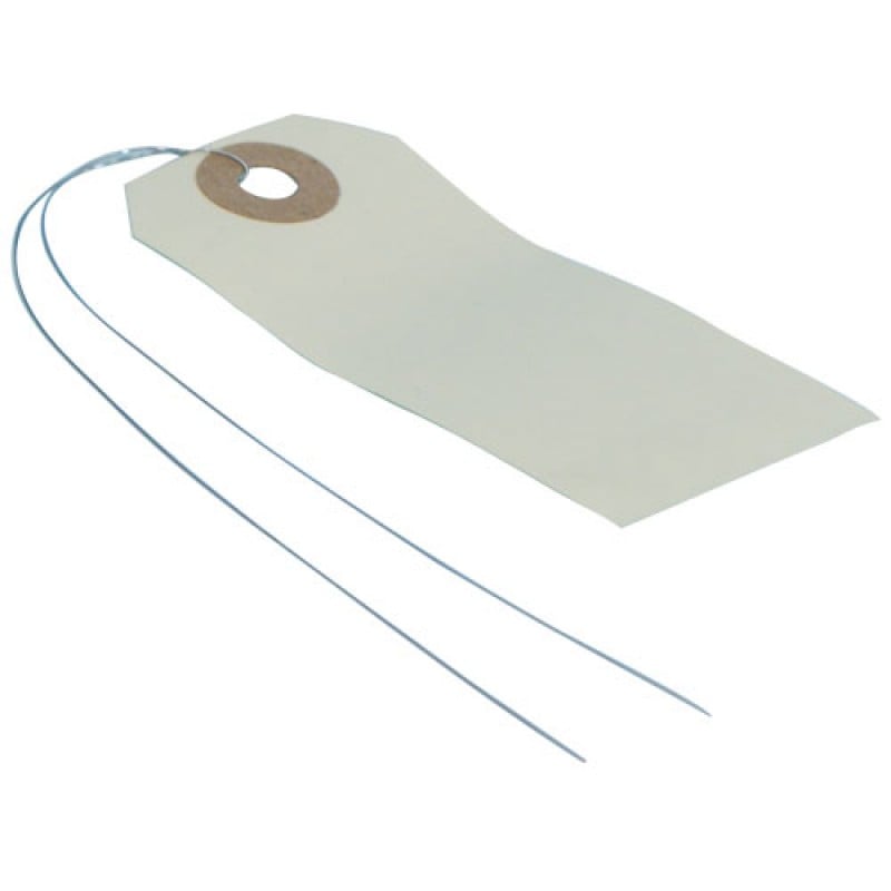 Hulforstærkede hængemærker / Manillamærke - 1