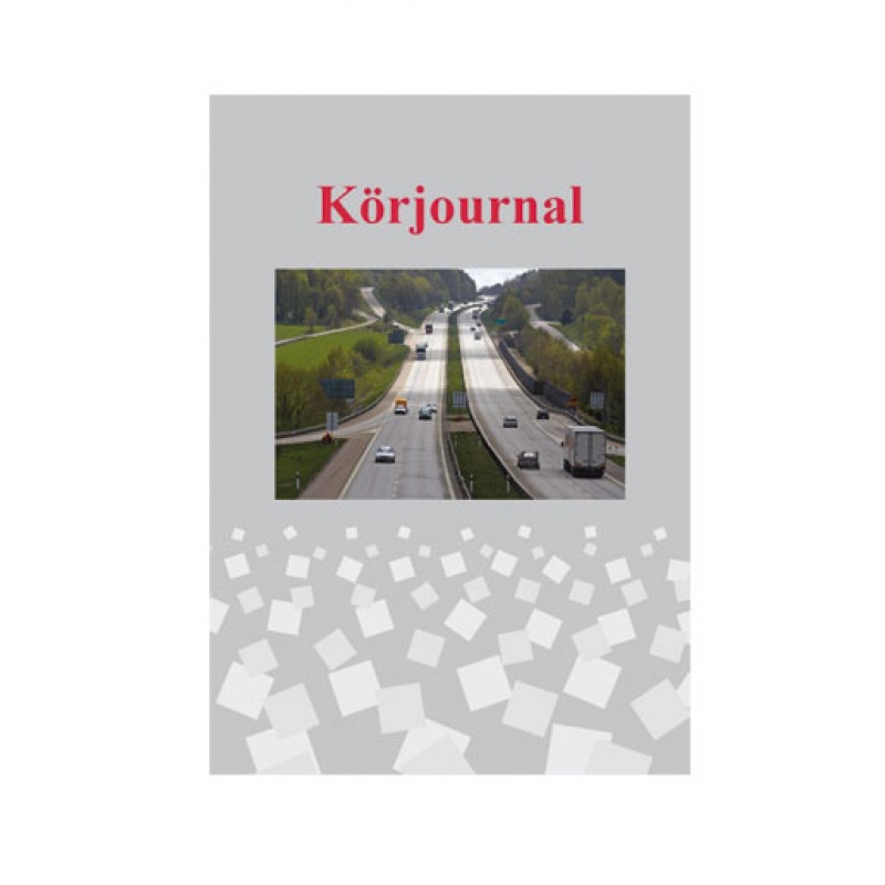 Kørejournal med kartonomslag - 1