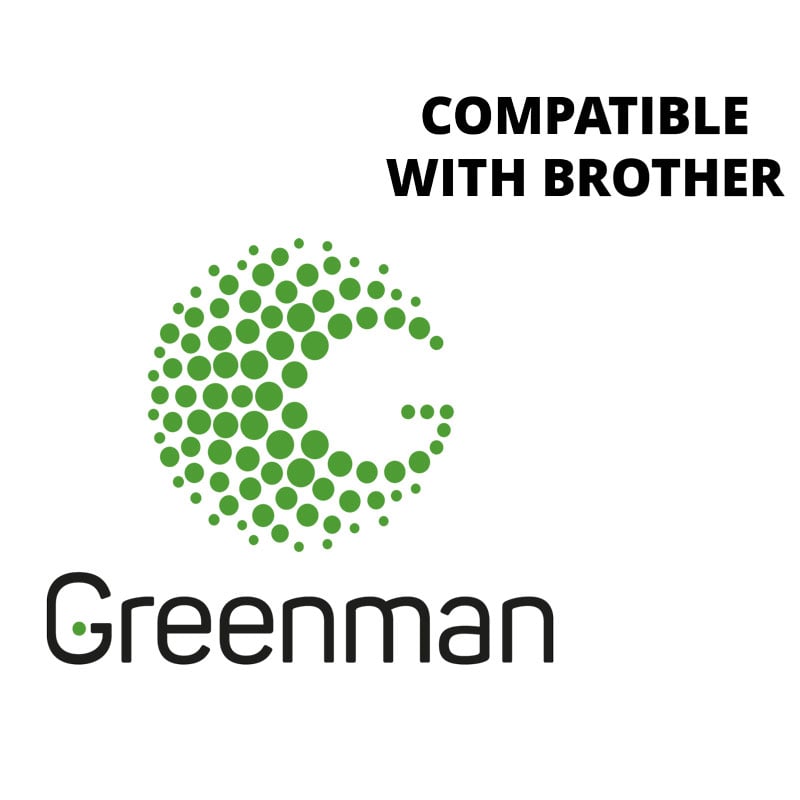 Greenman Toner kompatibel med Brother - 1