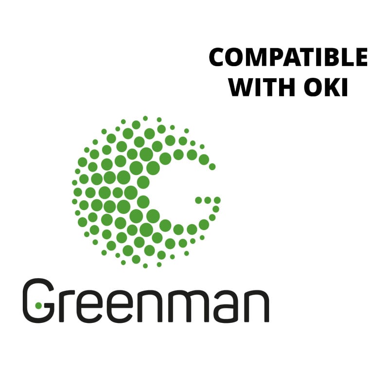 Greenman toner kompatibel med OKI - 1