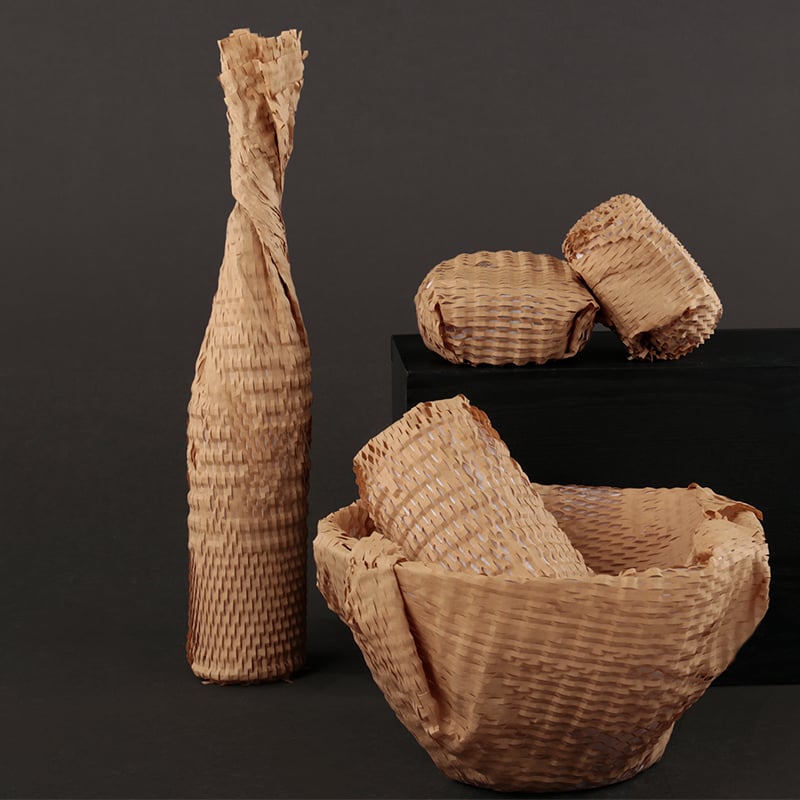 Honeycomb paper wrap - stødabsorberende pakkepapir på rulle - 4