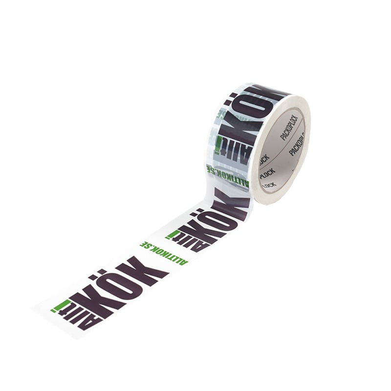Pakketape PP hotmelt - hvid, brun og transparent tape - 1