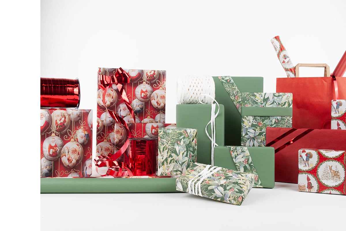 Gavepapir santa - 3