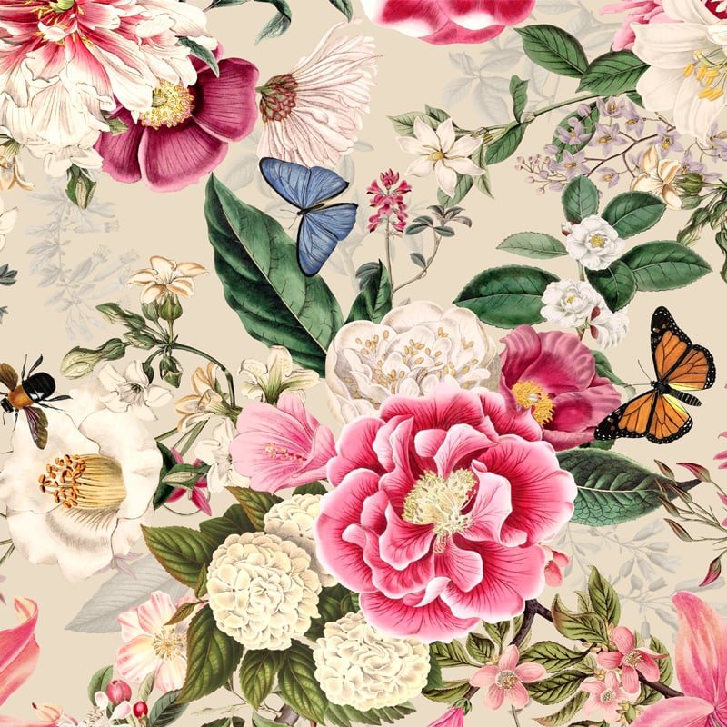 Gavepapir Box kons. Kew Garden 25stk. - 2