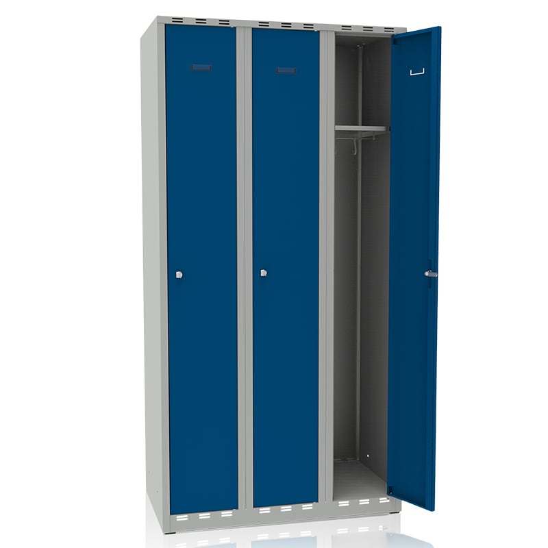 Garderobeskab 900 mm 3 døre - 4