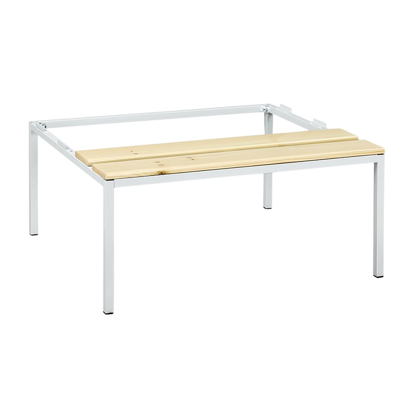 Garderobeskab 900 mm 3 døre - 2