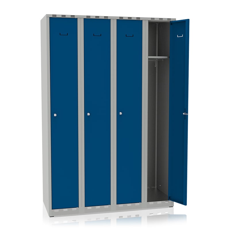 Garderobeskab 1200mm 4 døre - 2