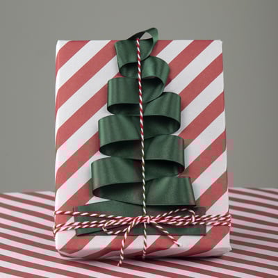 Gavepapir Diagonal red