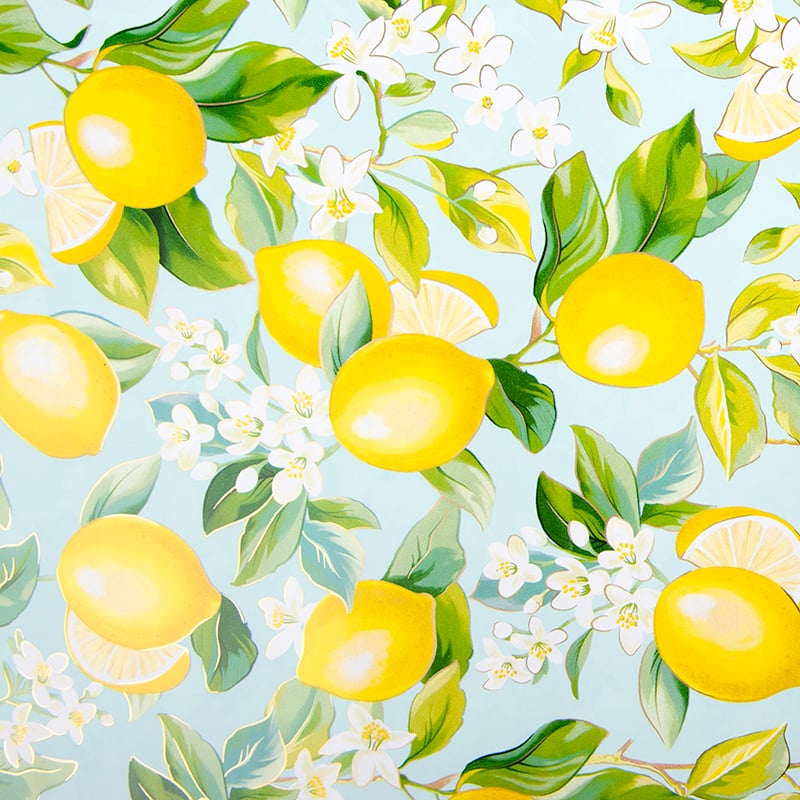 Gavepapir Lemon Branches