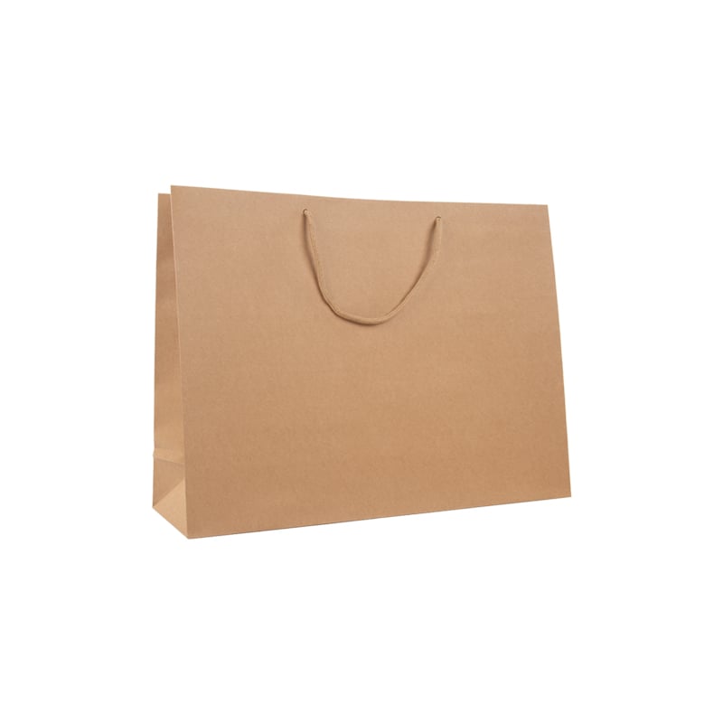 Papirbærepose Lux natur kraft - 4