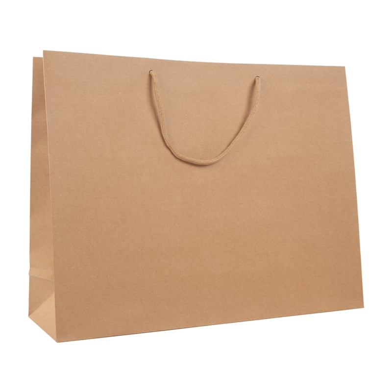 Papirbærepose Lux natur kraft - 5