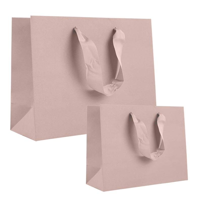 Luksus papirpose mat rose - 4