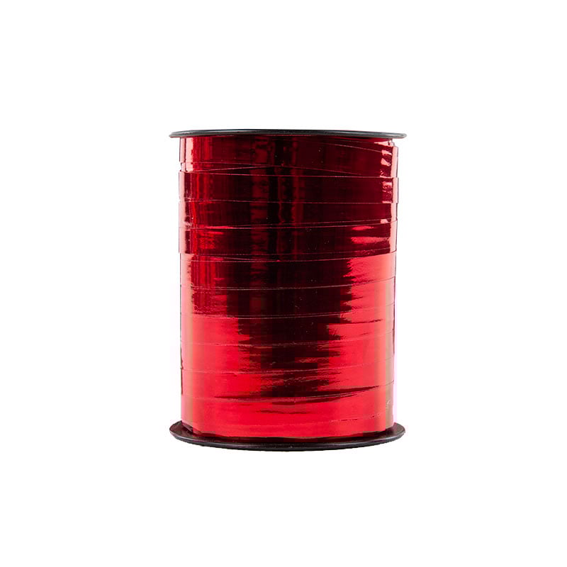 Gavebånd metallic rød - 2