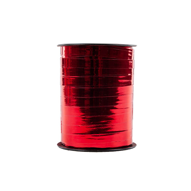 Gavebånd metallic rød - 2