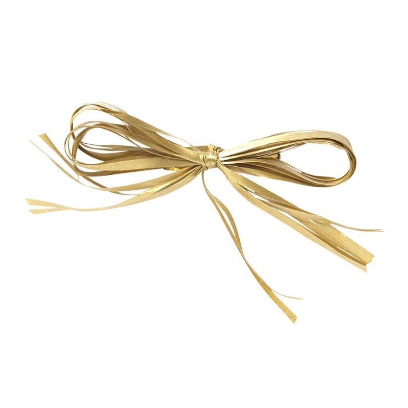 Gaveroset raphia gold - 1