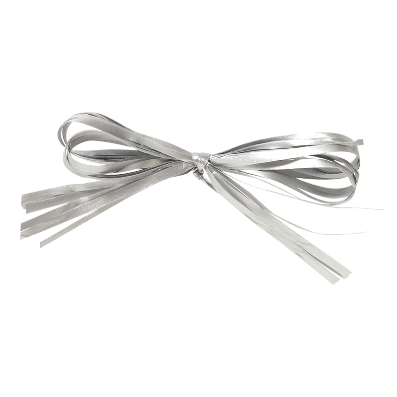 Gaveroset raphia silver - 1