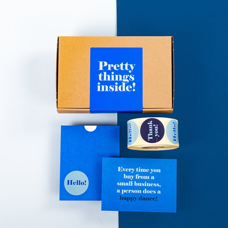 Kvitteringslomme Denim Blue - 3