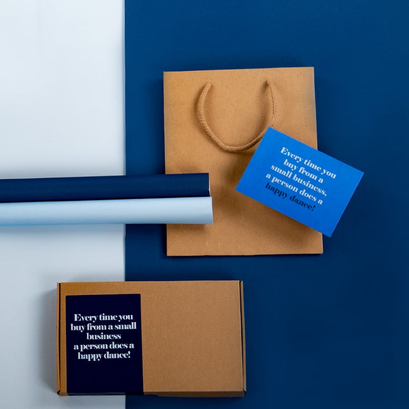 Takkekort Miami blue "happy dance" - 3