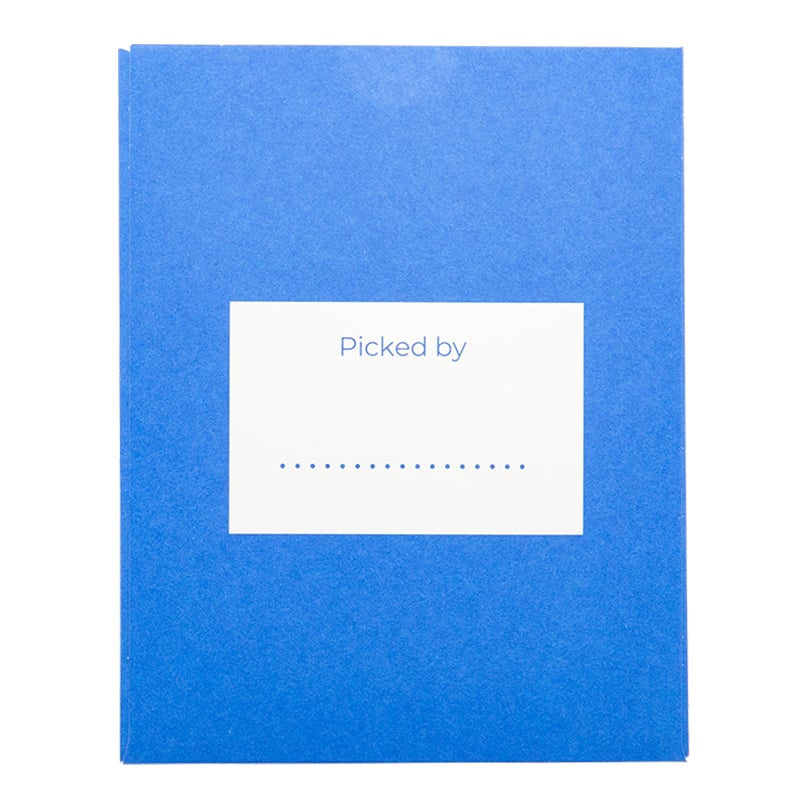 Kvitteringslomme Blue Perennial - 2