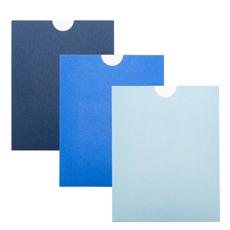 Kvitteringslomme Denim Blue - 2