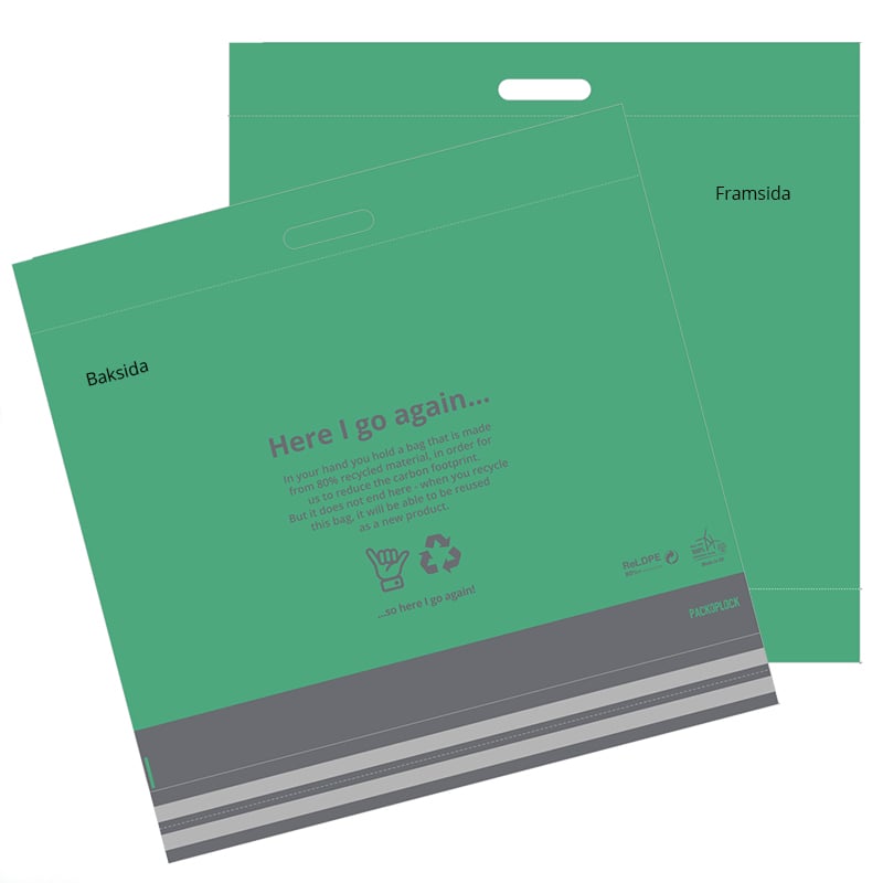 E-handelspose i genbrugsplast - 6