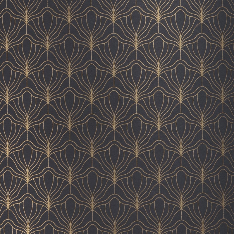 Gavepapir Modern black/gold