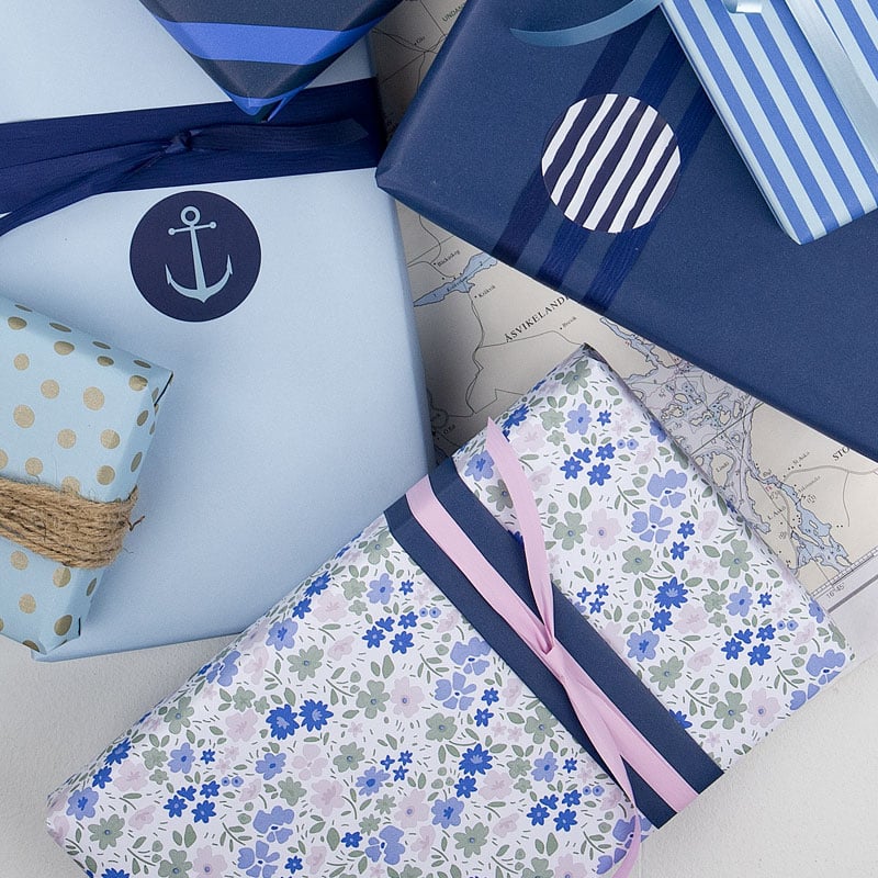 Gavepapir Pastel Flowers - 5