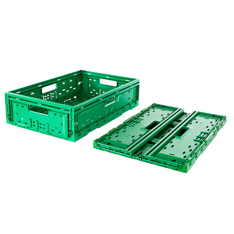 Packoplock perforeret plastkasse, foldbar - 3