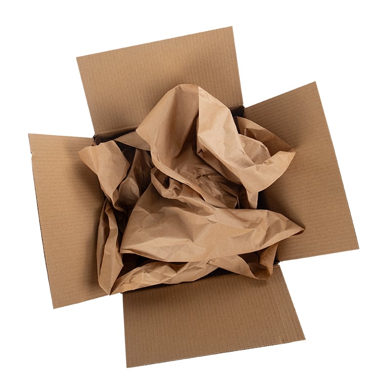 Locked Paper® Pakkepapir 90 g af genanvendt kraftpapir