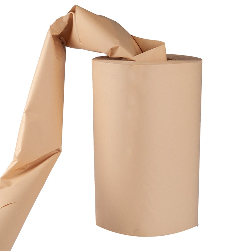 Locked Paper® Pakkepapir fremstillet af genbrugskraftpapir på rulle - 2