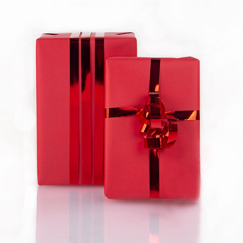 Gavepapir Moulin Rød - 3