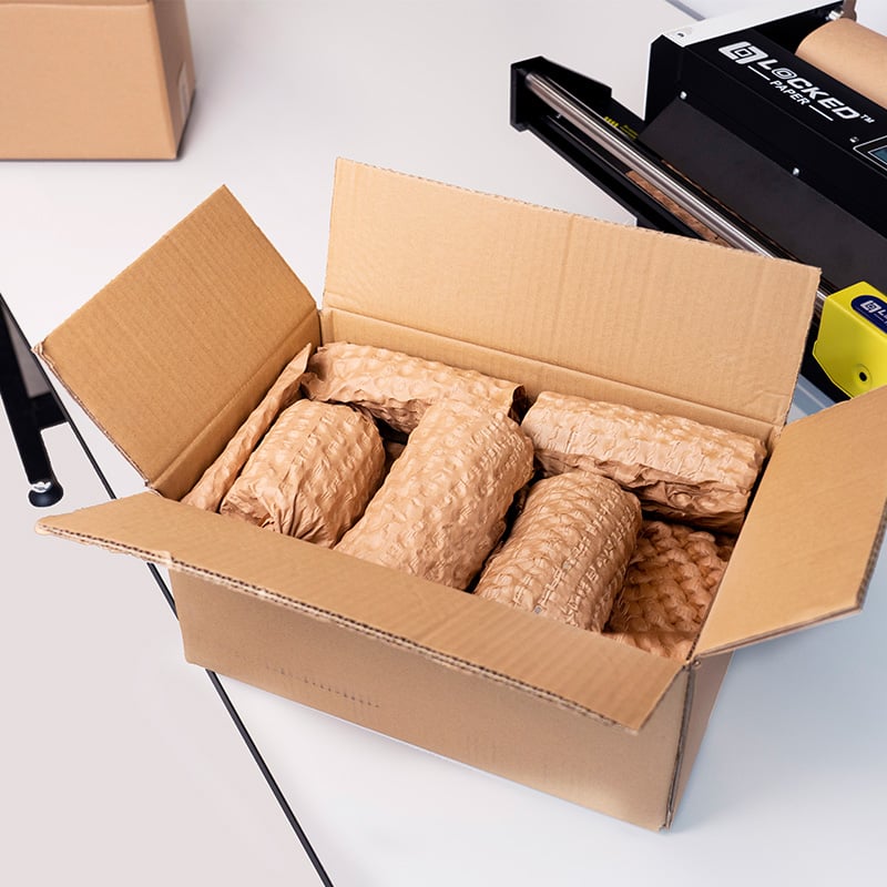 Locked Paper® Papir til papirboble maskine LP‑IB500AC - 2