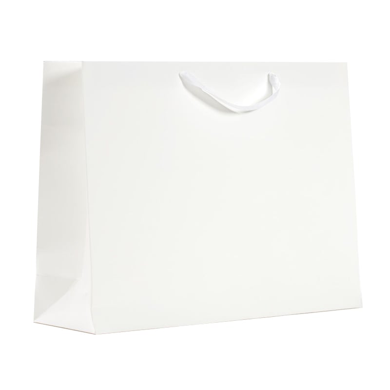 Papirpose Eksklusiv hvid - 3